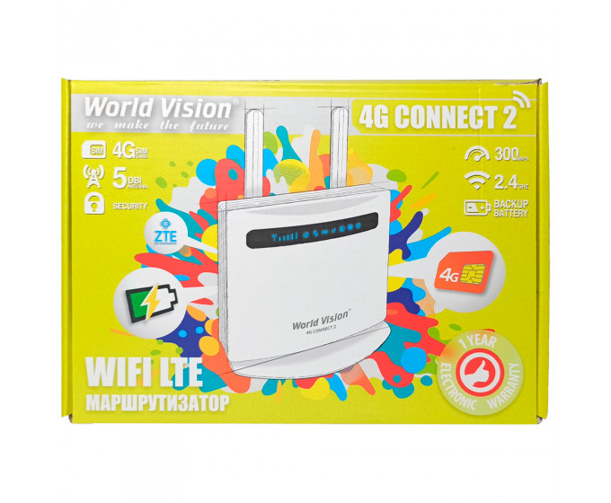 Роутер World Vision 4G CONNECT 2