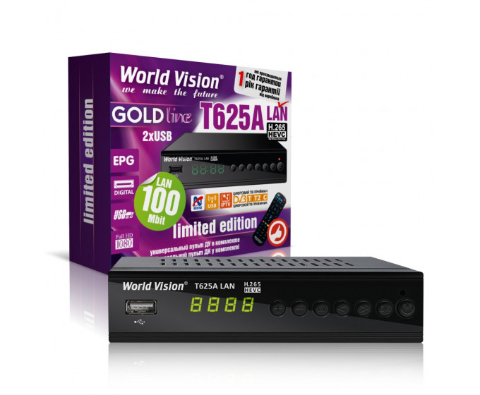 Ресивер World Vision T625A LAN